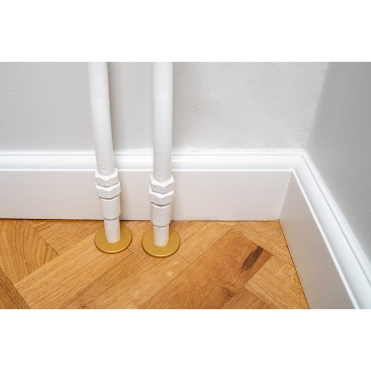 Roset messing, 16 mm