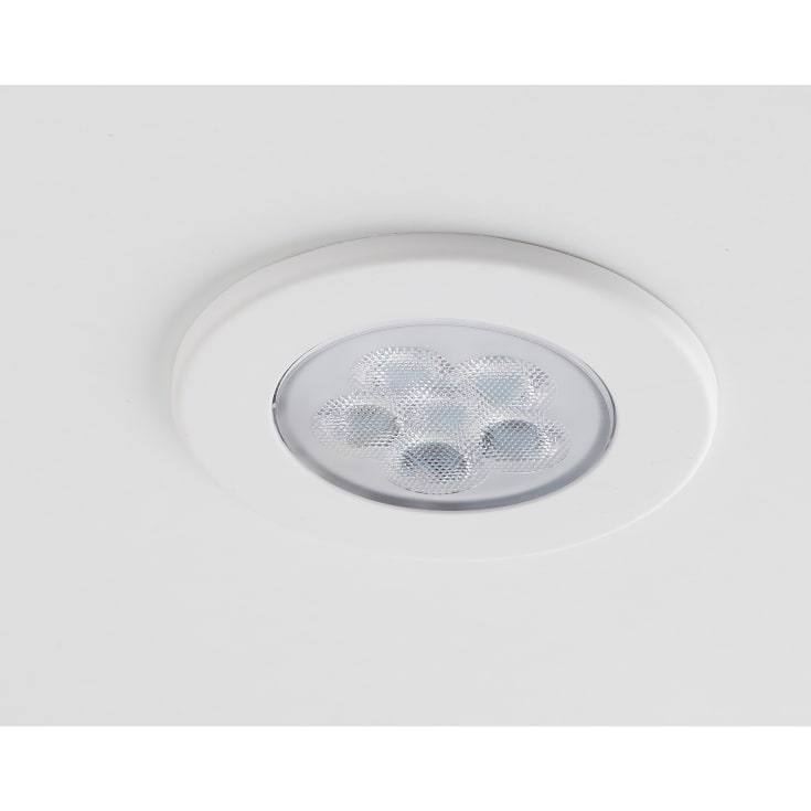 Loevschall täckring för ID-LED downlight, vit
