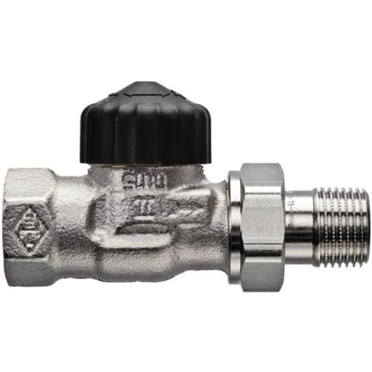 IMI TA radiatorventil 1/2", rakt igenom (för 2-ledarsystem)