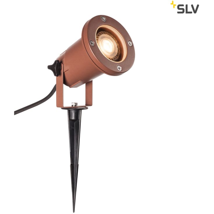 SLV Big Nautilus udendørslampe, rustfarvet