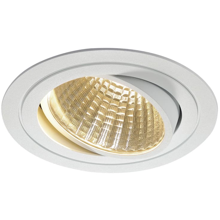 NEW TRIA LED DL ROUND sæt mathvid 25W 30° 3000K clipfjedre