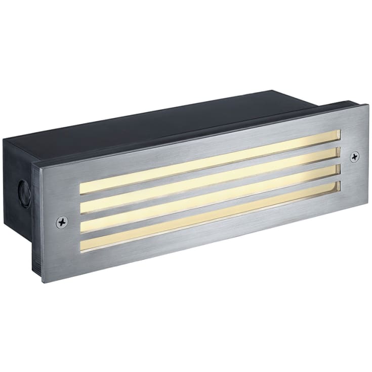 SLV Brick Mesh LED rustfrit stål, LED varm hvid, 4W