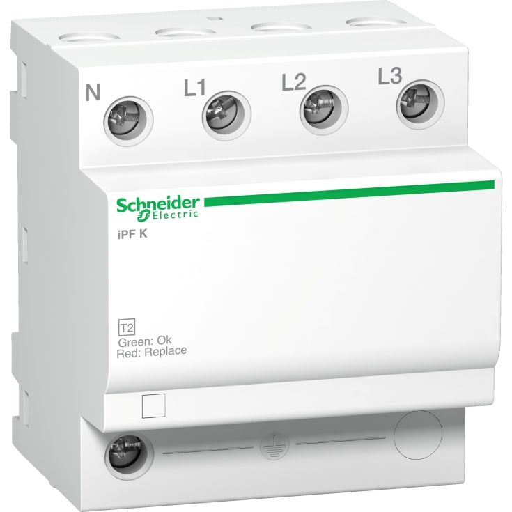 Schneider Acti9 iPF transientbeskyttelse 3P+N på 20kA