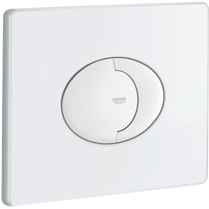 Grohe Skate Air betjeningsplate, hvit