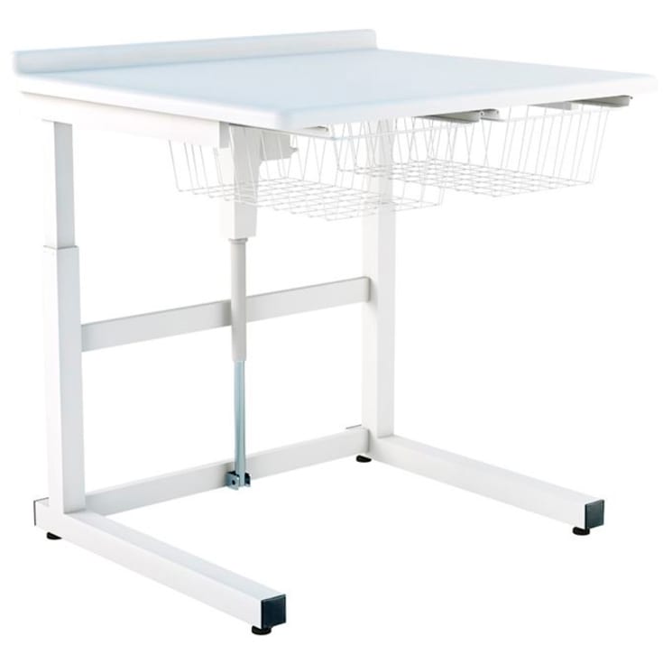 Pressalit Care skötbord, 80x90 cm, vit