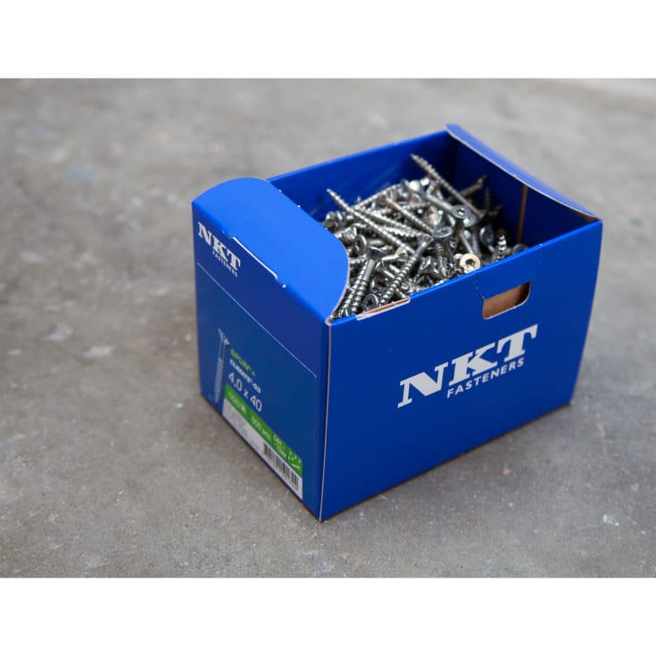 NKT Climate spunskrue UH TX20 500 stk, 4x40 mm