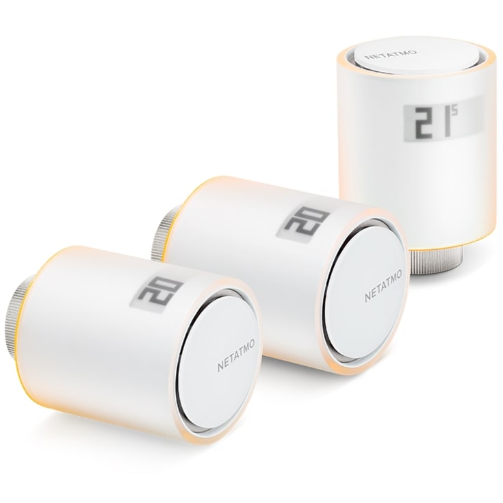 Netatmo 3-paket med 3 termostater