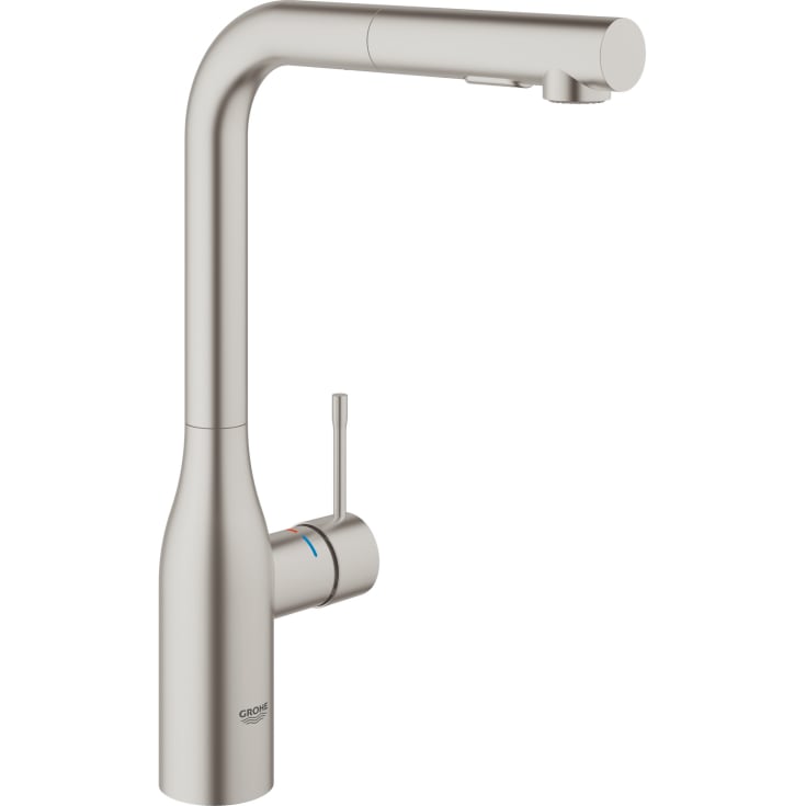 Grohe Essence köksblandare, utdragbar pip, stål