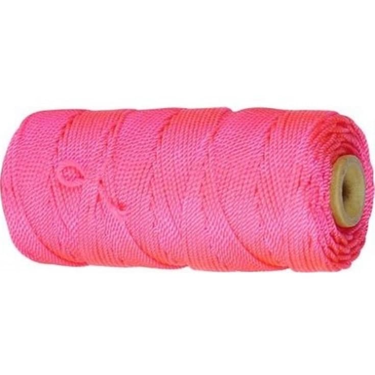 Murarledning fluorescerande röd, 6/8 - 110 meter