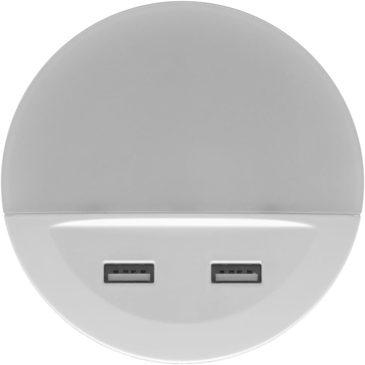 Ledvance Lunetta natlampe med USB