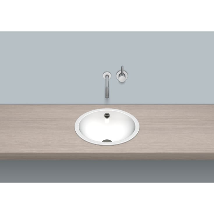 Alape K-Series tvättställ, Ø40 cm, vit