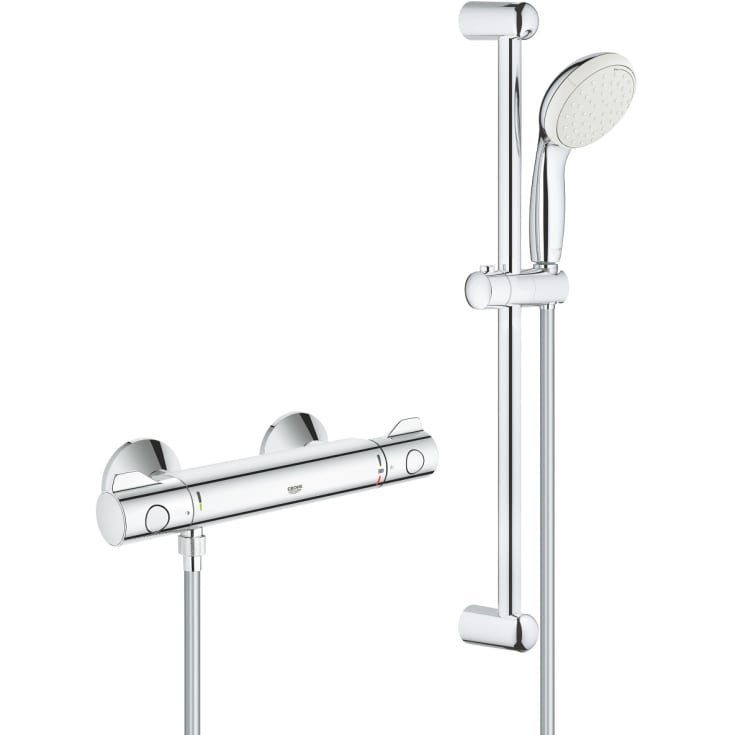 Grohe Grohtherm 800 brusesæt, krom