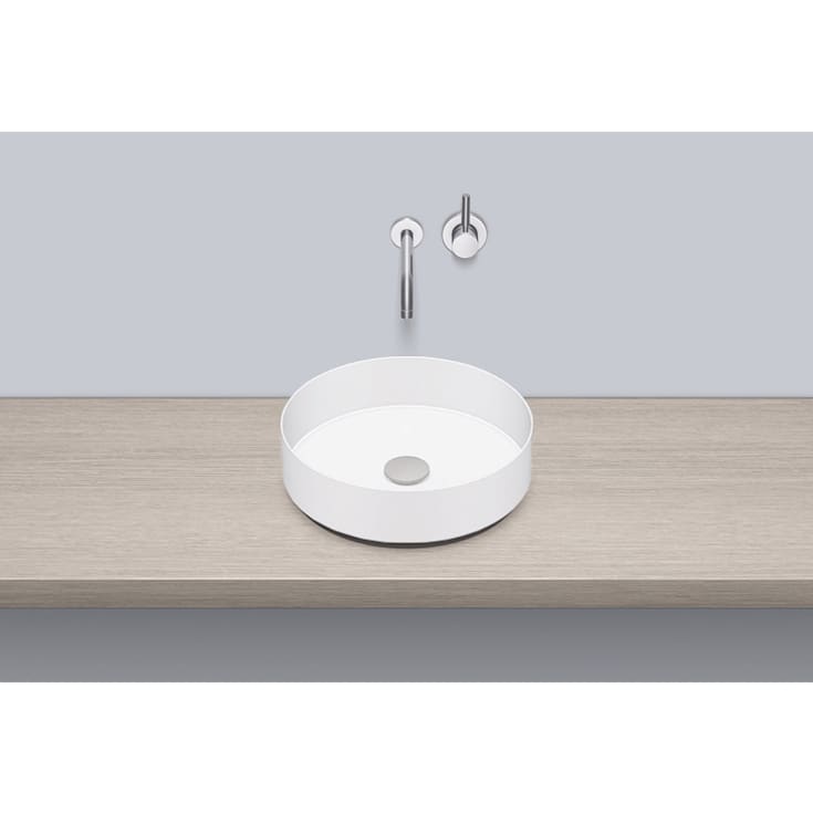 Alape Unisono servant, Ø40 cm, hvit