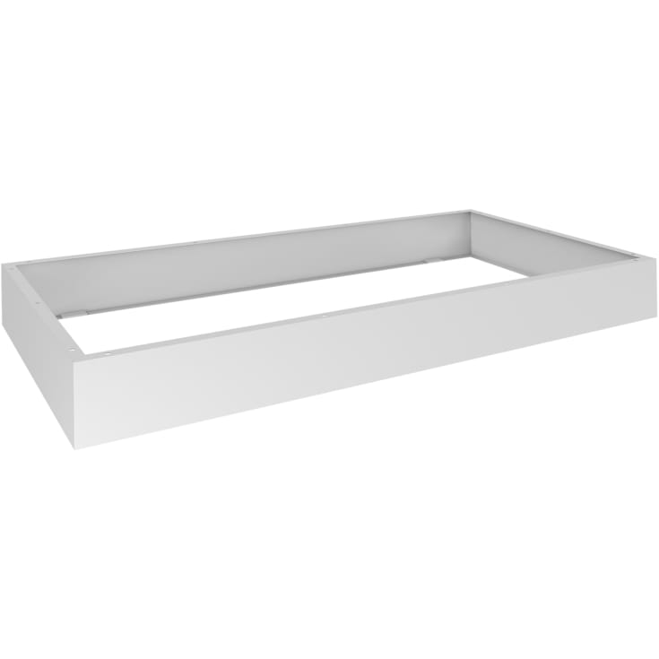 Loftspodie hvid til Integrata 1200 mm (højde 155 mm)