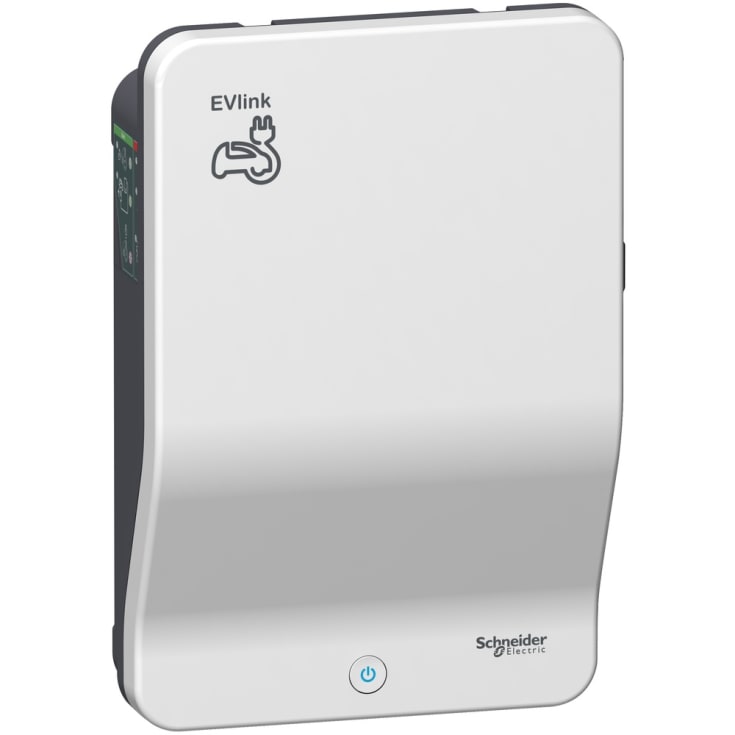 EVLink Ladestander Væg Smart T2S 7/22kW TE nøgle