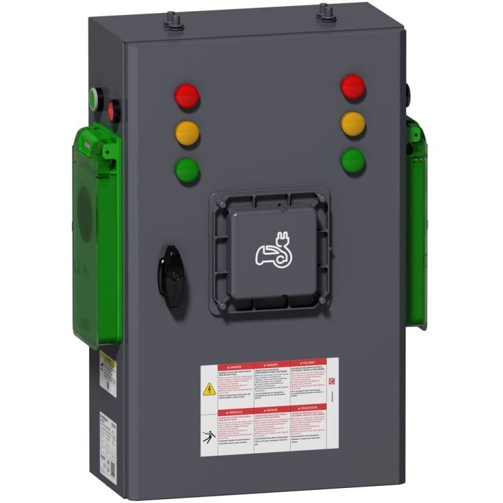 EVLink Kabinet 22kW 2xT2-TF til ladestander P/T