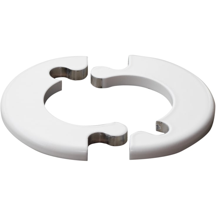 Rosett alu fit 28 mm, vit