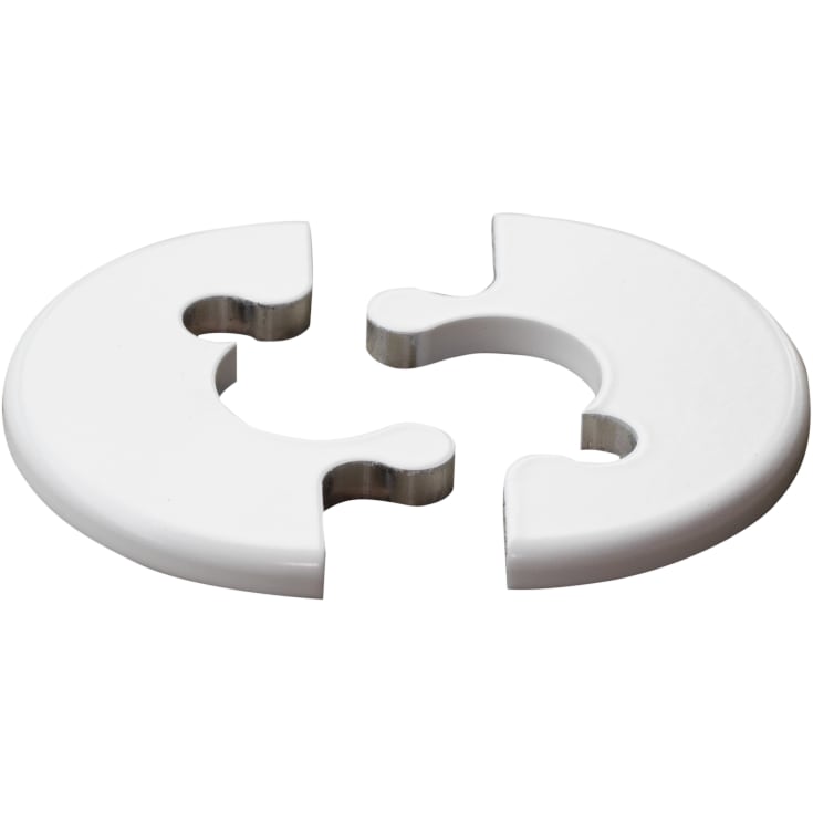 Rosett alu fit 18 mm, vit