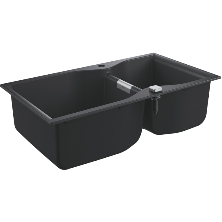 Grohe K700 kjøkkenvask, 90x50 cm, sort