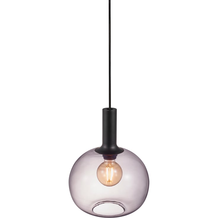 Nordlux Alton pendellampe, røykfarget, Ø25 cm