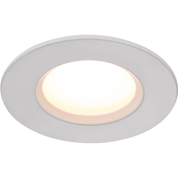 Nordlux Dorado innfelte spotlights, hvit, 1 stk.
