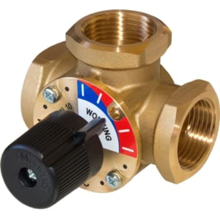 3-vejs shuntventil, 3/4" Muf, KVS=6,3, Max.: 10 bar / 110 C
