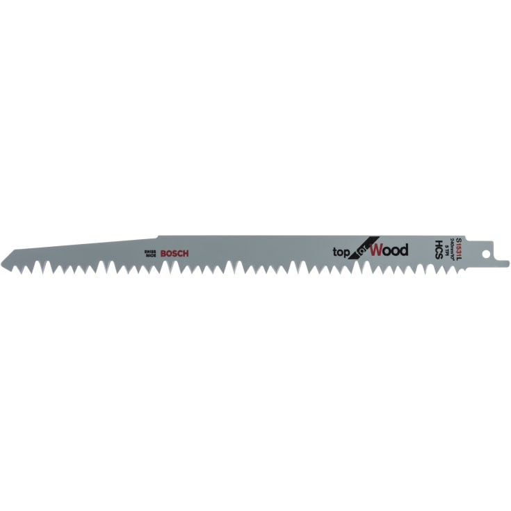 Bosch bajonettsagblad S 1531 L Topp, 5 tpi, 240 mm, 5 stk.
