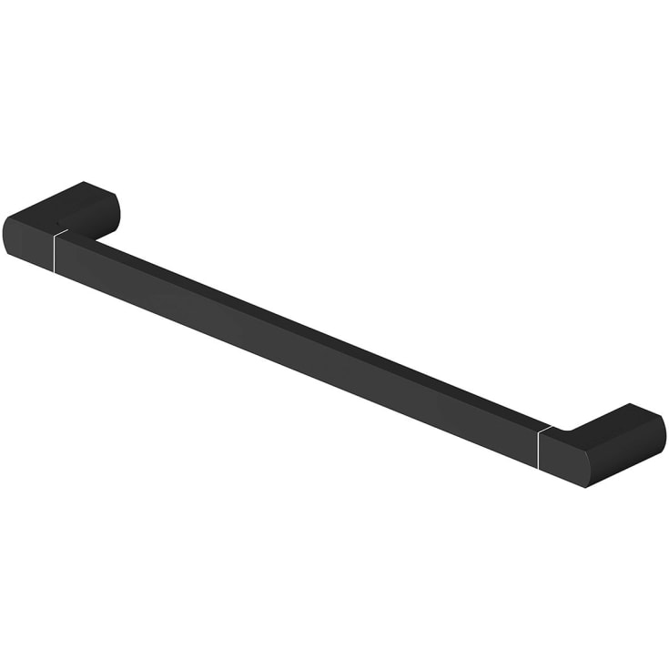Gustavsberg Square handduksstång, 45 cm, matt svart