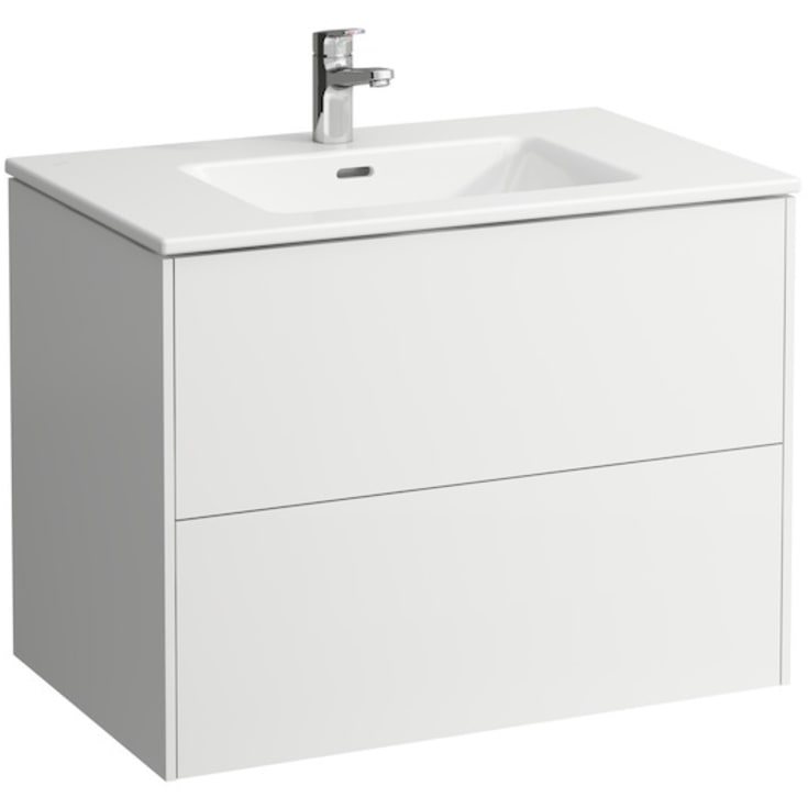 Laufen Base/Pro S møbelpakke, 80x50 cm, hvit høyglans