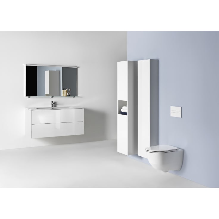 Laufen Base/Pro S möbelpaket, 120x50 cm, högglans vit