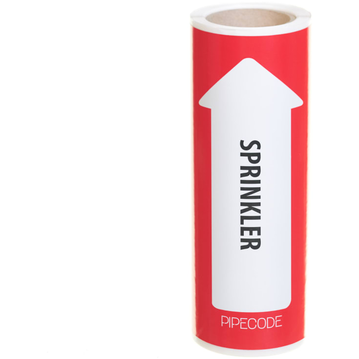 Rørkode Rørmerke - Sprinkler - 80mm x 5m