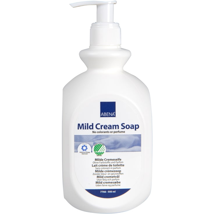 Abena mild kremhåndsåpe, med pumpe, 500 ml