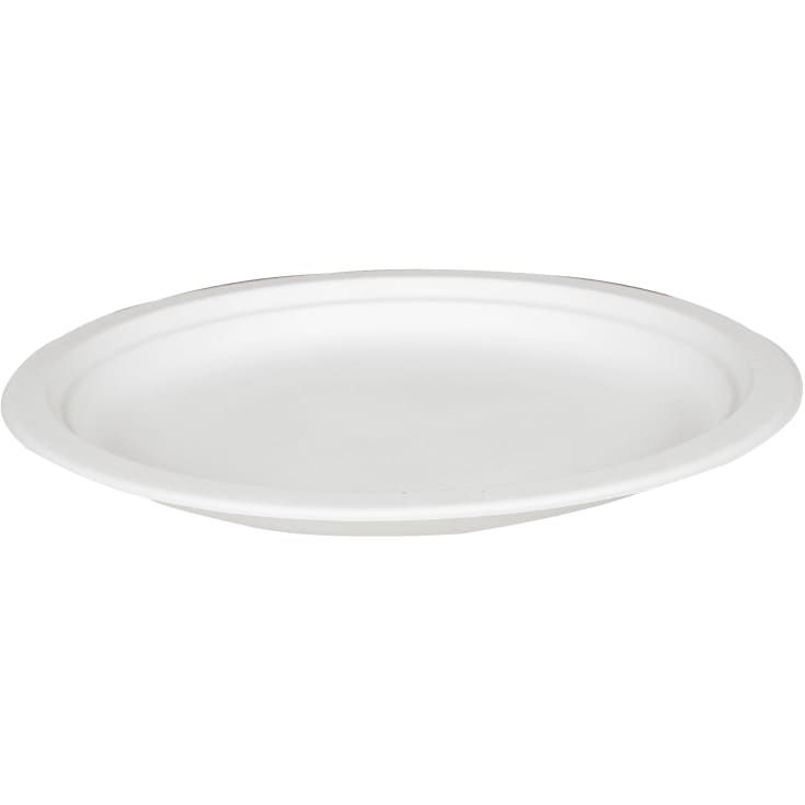Abena Gastro tallerken, nature, Ø23 cm, 50 stk.