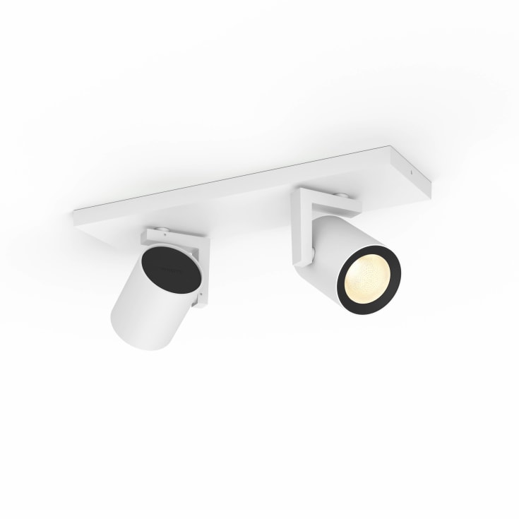 Philips Hue Argenta spotter i tak, hvit