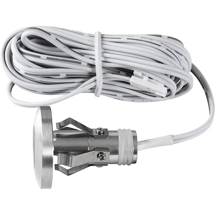Nordtronic Viola indbygningsspot, børstet aluminium