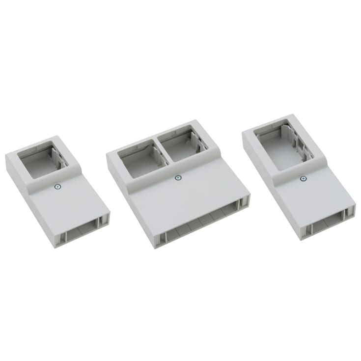 LK Fuga Softline panelunderlag 1 modul , hvid
