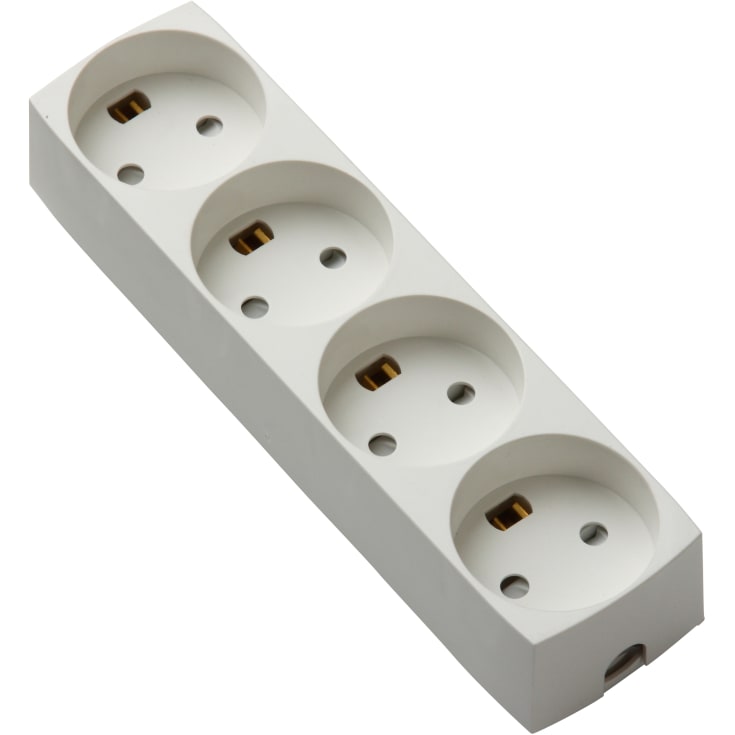 4-sokkel M/J hvit