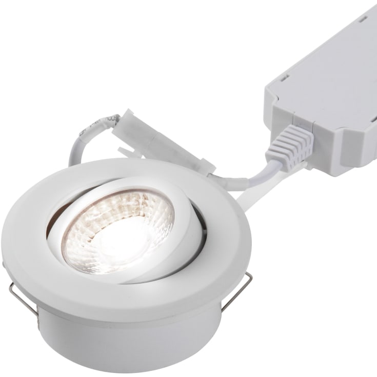 DIOSPOT 30 matt hvit rund 6W 927 320lm 38°