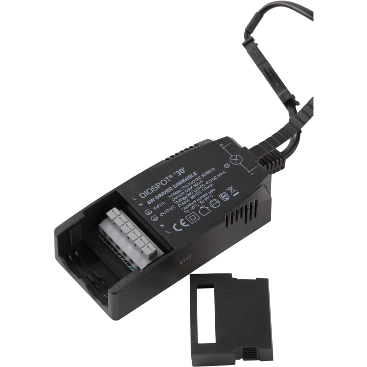 DIOSPOT 30 V.2 stålrund 6W 927 320lm 38°