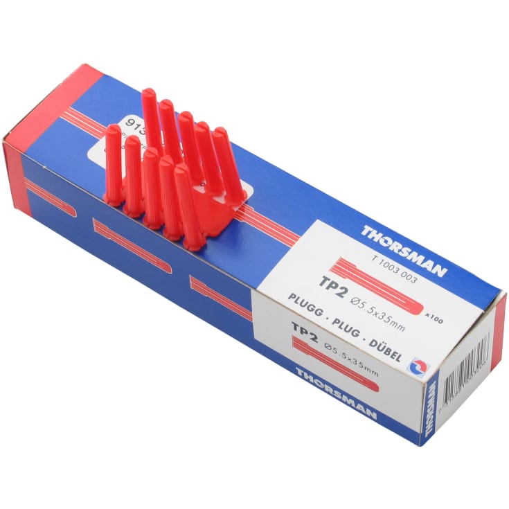 100 st Schneider Thorsman plugg, 25 mm