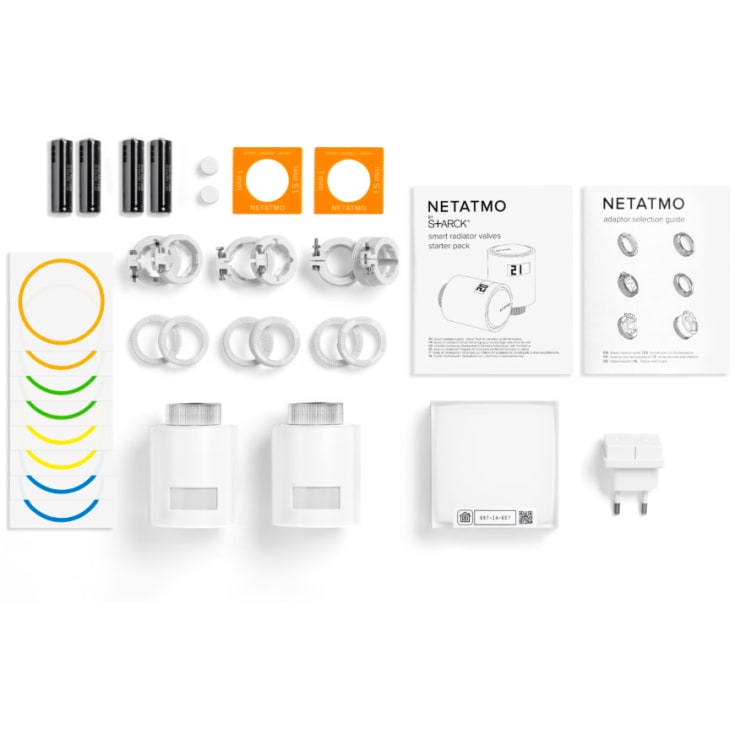 Netatmo Smart radiatortermostat, startpakke