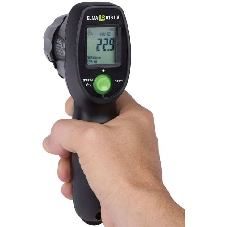 Elma infrarødt termometer/UV lækagedetektor 616UV