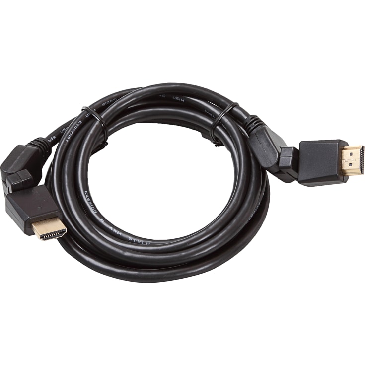 HDMI kabel med justerbare vinkelstik