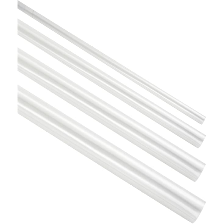 Krympeflex med lim, Ø12/4 mm, 1,2 meter, transparent