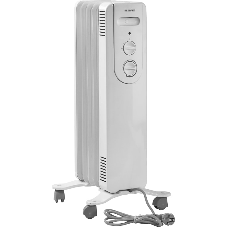 Adax Nova 10 oljefylld el-radiator, 1000W/230V, 15 m²