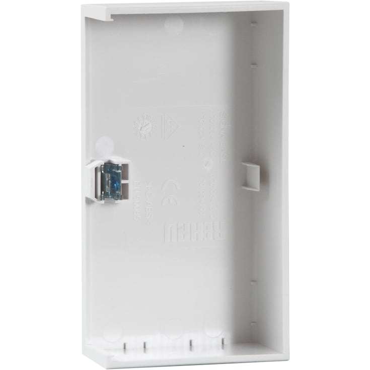 Rehau Signa endestykke, Base 70/110 mm, perlehvid