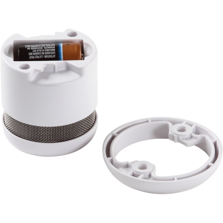 Cavius Mini røgalarm, 5 års batterilevetid, hvid