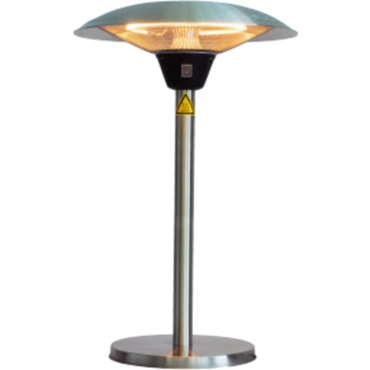 Horthus terassvärmare, infraröd, bordmodell, 3-steg, 2100 W, silver