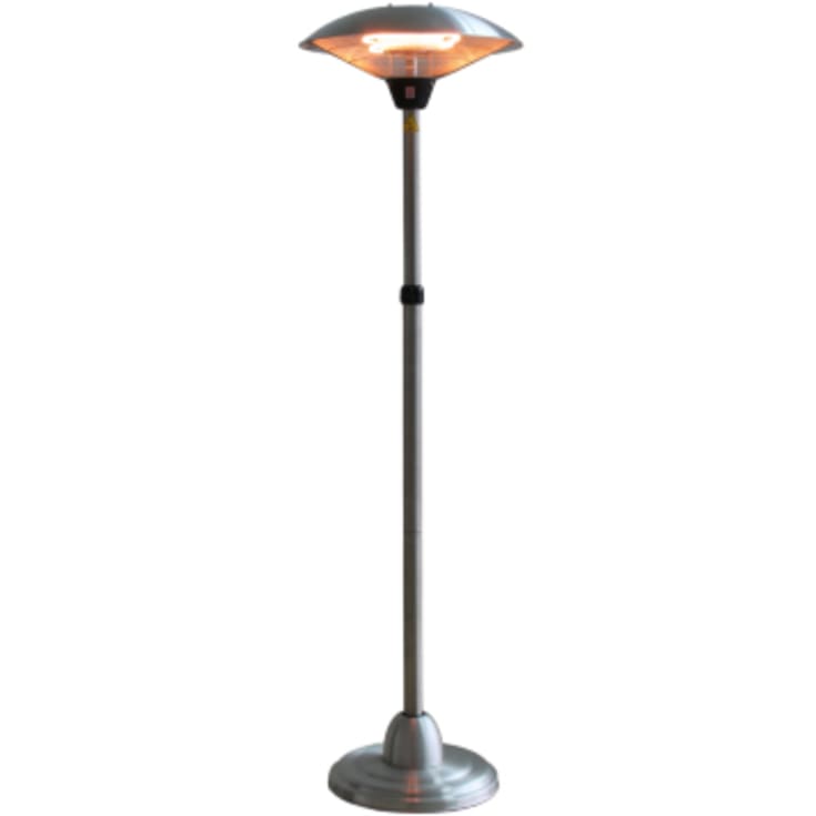 Horthus terassvärmare, infraröd, golvmodell, 3-steg, 2100 W, silver