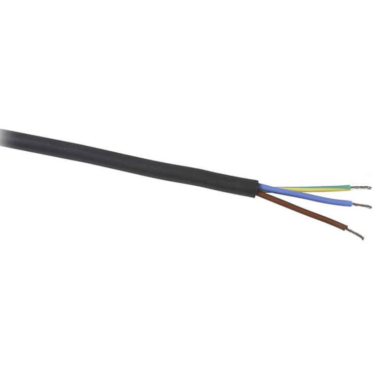 Silikonekabel til halogenspot 3G1,5